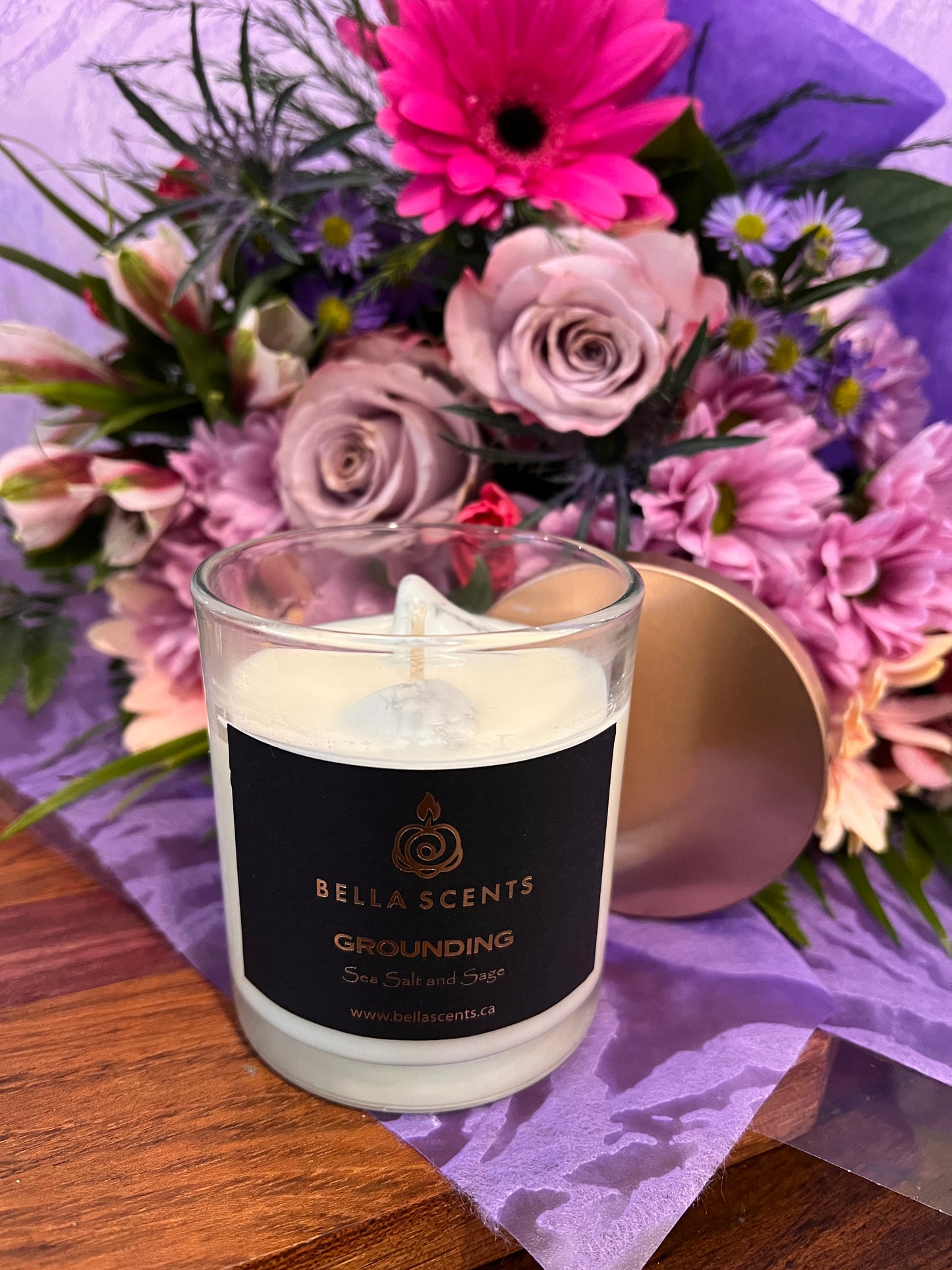 Grounding Wood Sage and sea salt